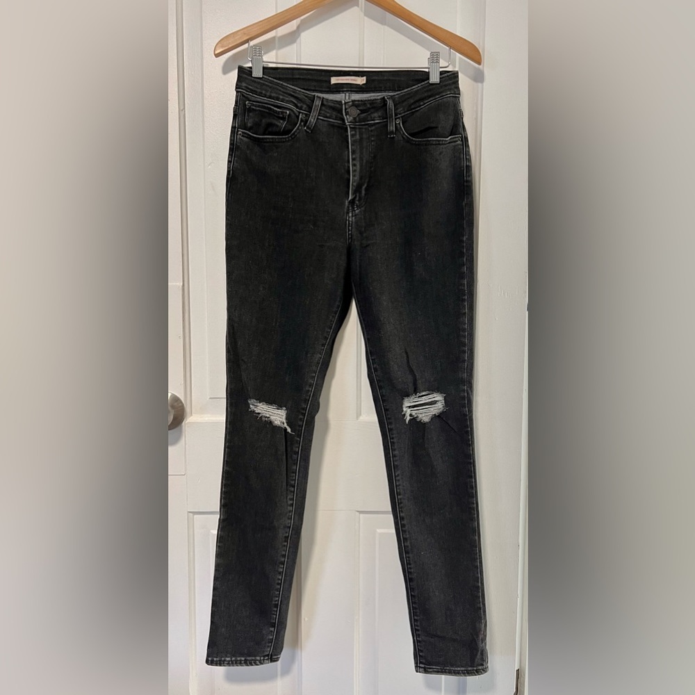 Levi’s 721 Black High Rise Skinny Jeans